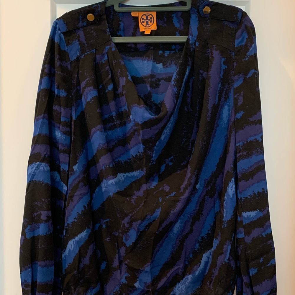 Tory Burch Silk Top Sz 4
